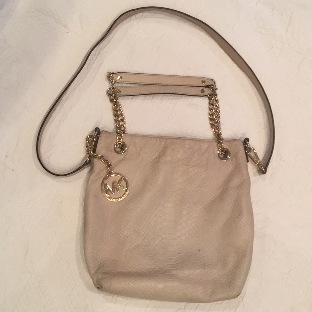 Michael Kors "Jetset"Handbag in Oyster